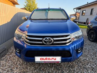 2018 Toyota Hilux VIII, синий, 4290000 рублей, вид 1