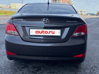 2015 Hyundai Solaris I Рестайлинг, коричневый, 1000060 рублей, вид 5