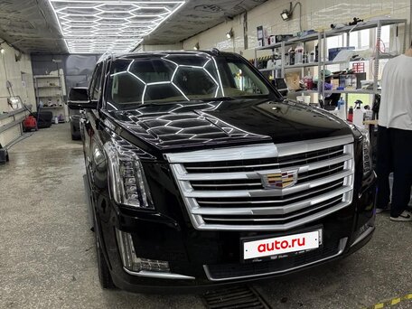 2016 Cadillac Escalade ESV IV, чёрный, 2950000 рублей, вид 1