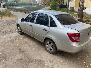 2012 Lada (ВАЗ) Granta I, серебристый, 365000 рублей, вид 5