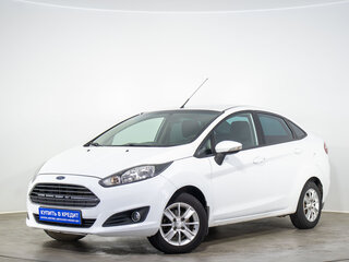 2015 Ford Fiesta Mk6 Рестайлинг, белый, 749000 рублей, вид 3