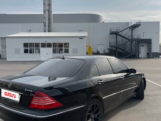 2004 Mercedes-Benz S-Класс 350 IV (W220) Рестайлинг, чёрный, 600000 рублей, вид 5