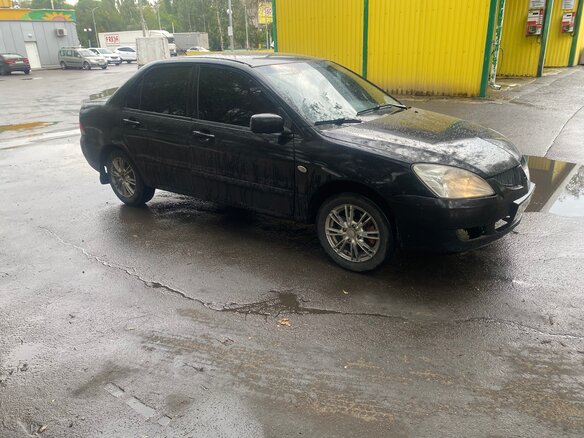2005 Mitsubishi Lancer IX, чёрный, 250000 рублей - вид 1