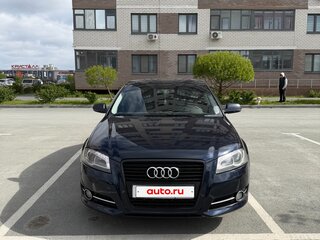 2012 Audi A3 II (8P) Рестайлинг 2, синий, 649000 рублей, вид 2
