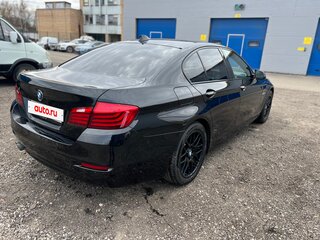 2016 BMW 5 серии 520d VI (F10/F11/F07) Рестайлинг, чёрный, 2100000 рублей, вид 3