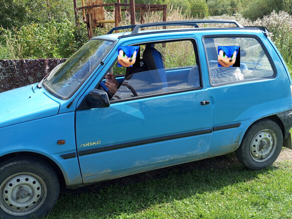 2004 Lada (ВАЗ) 1111 Ока КамАЗ, голубой, 111111 рублей - вид 2