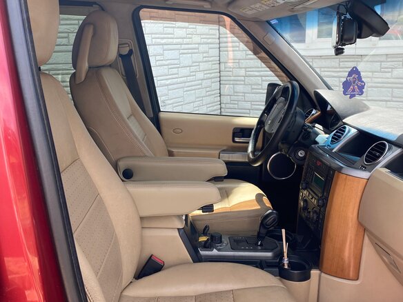 2008 Land Rover Discovery III, красный, 1250000 рублей - вид 9
