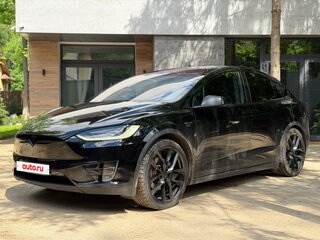 2019 Tesla Model X Long Range Plus I, чёрный, 5500000 рублей, вид 4