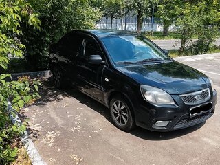2011 Kia Rio II Рестайлинг, чёрный, 375500 рублей, вид 3
