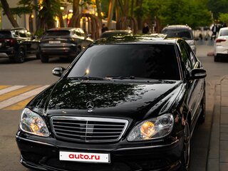 2003 Mercedes-Benz S-Класс AMG 55 AMG I (W220) Рестайлинг, чёрный, 2400000 рублей, вид 2
