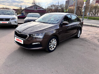2020 Skoda Rapid I Рестайлинг, коричневый, 1900000 рублей, вид 2