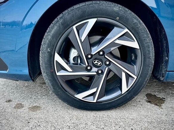 2023 Hyundai Elantra N Line VII (CN7) Рестайлинг, синий - вид 14