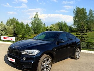 2017 BMW X6 30d II (F16), чёрный, 4589000 рублей, вид 1