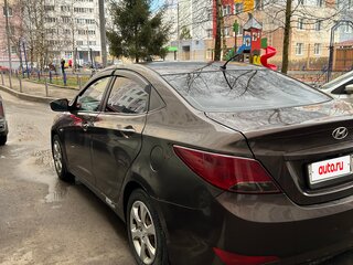 2014 Hyundai Solaris I Рестайлинг, коричневый, 680000 рублей, вид 5