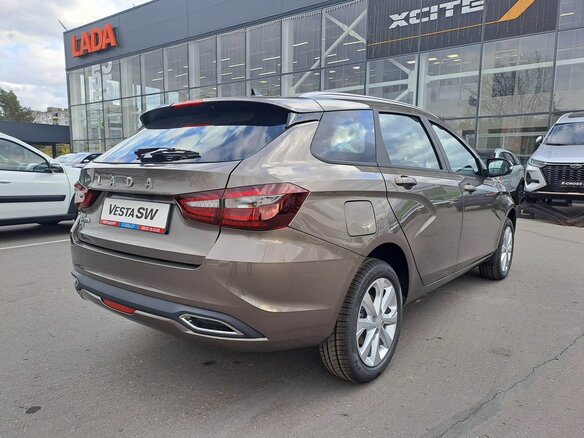 2025 Lada (ВАЗ) Vesta SW I Рестайлинг (NG), коричневый - вид 5