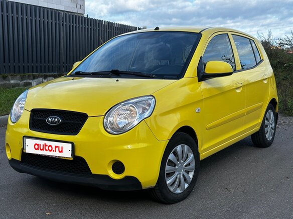 2009 Kia Picanto I Рестайлинг, жёлтый, 540000 рублей - вид 3