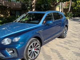 2021 Bentley Bentayga I Рестайлинг, синий, 22500000 рублей, вид 4