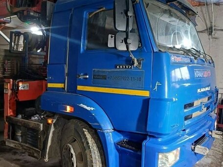 2021 КамАЗ 65117, синий, 5490000 рублей, вид 3