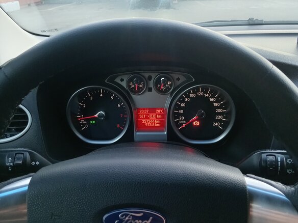 2008 Ford Focus II Рестайлинг, серый, 635000 рублей - вид 8