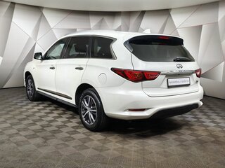 2017 Infiniti QX60 I Рестайлинг, белый, 1895150 рублей, вид 4