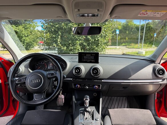 2016 Audi A3 III (8V), красный, 1450000 рублей - вид 22