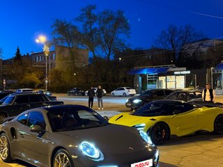 2017 Porsche 911 Turbo S VII (991) Рестайлинг, серый, 14250000 рублей, вид 2