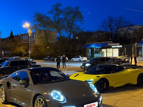 2017 Porsche 911 Turbo S VII (991) Рестайлинг, серый, 13750000 рублей, вид 2