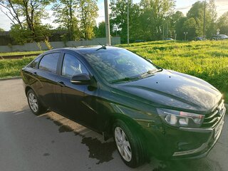2021 Lada (ВАЗ) Vesta I, чёрный, 1150000 рублей, вид 5