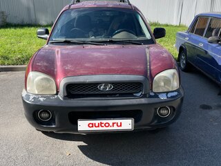 2001 Hyundai Santa Fe I, красный, 320000 рублей, вид 1