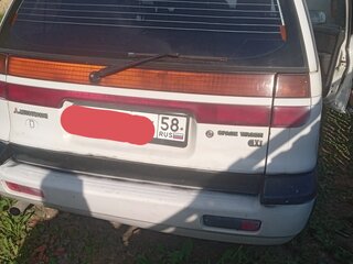 1993 Mitsubishi Space Wagon II, белый, 100000 рублей, вид 4