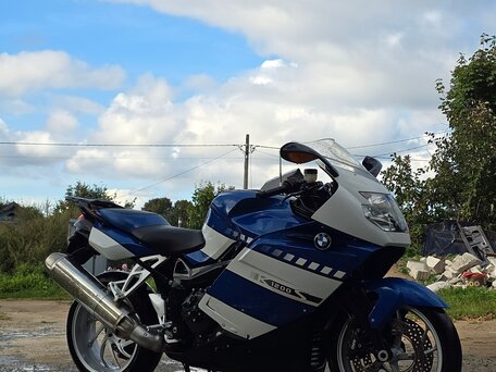 2004 BMW K 1200 S, синий, 590000 рублей, вид 3
