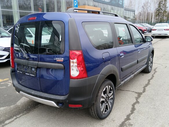 2026 Lada (ВАЗ) Largus Cross I Рестайлинг, синий - вид 5