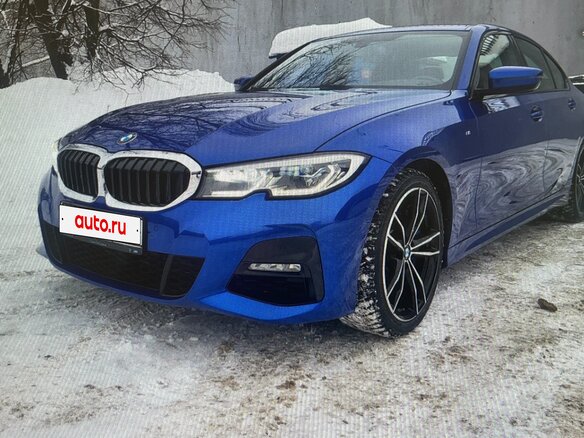 2021 BMW 3 серии 320d xDrive VII (G2x), синий, 4800000 рублей - вид 1