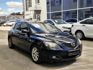 2007 Mazda 3 I (BK) Рестайлинг, чёрный, 451440 рублей, вид 2