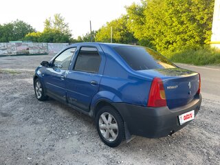 2007 Renault Logan I, синий, 149000 рублей, вид 5