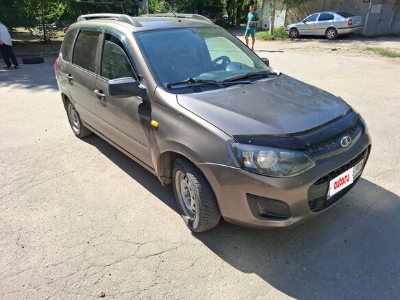 2013 Lada (ВАЗ) Kalina II, коричневый, 2500000 рублей - вид 2