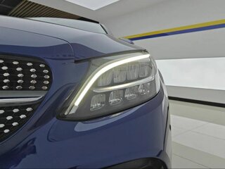 2019 Mercedes-Benz C-Класс 180 IV (W205) Рестайлинг, синий, 1985000 рублей, вид 2