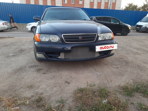 1999 Toyota Chaser VI (X100) Рестайлинг, синий, 1800000 рублей - вид 1