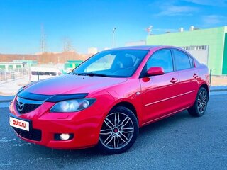 2008 Mazda 3 I (BK) Рестайлинг, красный, 780000 рублей, вид 1