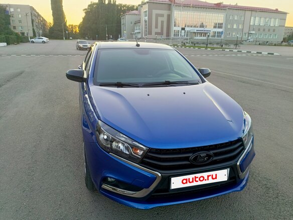 2021 Lada (ВАЗ) Vesta I, синий, 1129999 рублей - вид 8