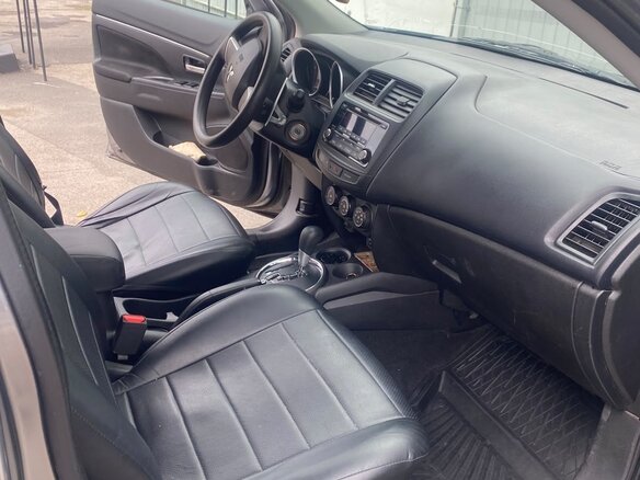 2014 Mitsubishi ASX I Рестайлинг, серый, 1300000 рублей - вид 3