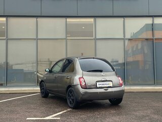 2009 Nissan Micra III (K12), коричневый, 349000 рублей, вид 5