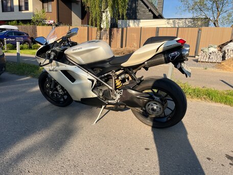 2009 Ducati 848, белый, 725000 рублей, вид 5