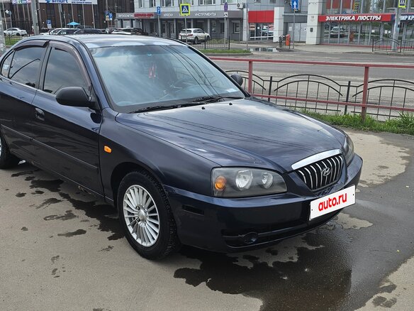 2003 Hyundai Elantra III (XD2) Рестайлинг, синий, 210000 рублей - вид 2