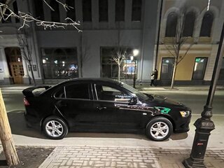 2008 Mitsubishi Lancer X, чёрный, 650000 рублей, вид 5