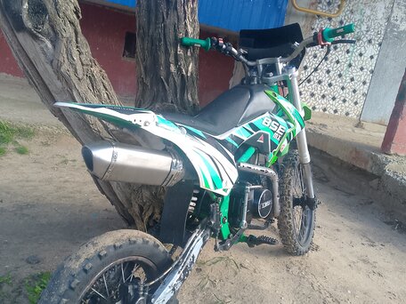 2022 BSE MX 125, зелёный, 50000 рублей, вид 4