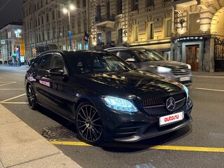 2019 Mercedes-Benz C-Класс 300 d IV (W205) Рестайлинг, чёрный, 2800000 рублей, вид 2