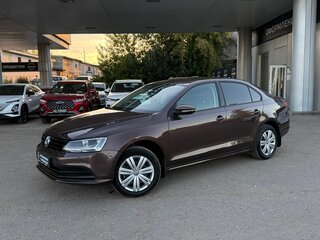 2014 Volkswagen Jetta VI Рестайлинг, коричневый, 1185000 рублей, вид 2