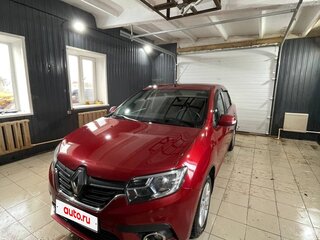 2019 Renault Logan II Рестайлинг, красный, 1200000 рублей, вид 2