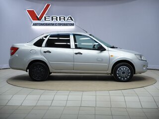 2013 Lada (ВАЗ) Granta I, серебристый, 420000 рублей, вид 4